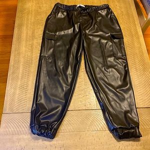 These are black pants, size XL
